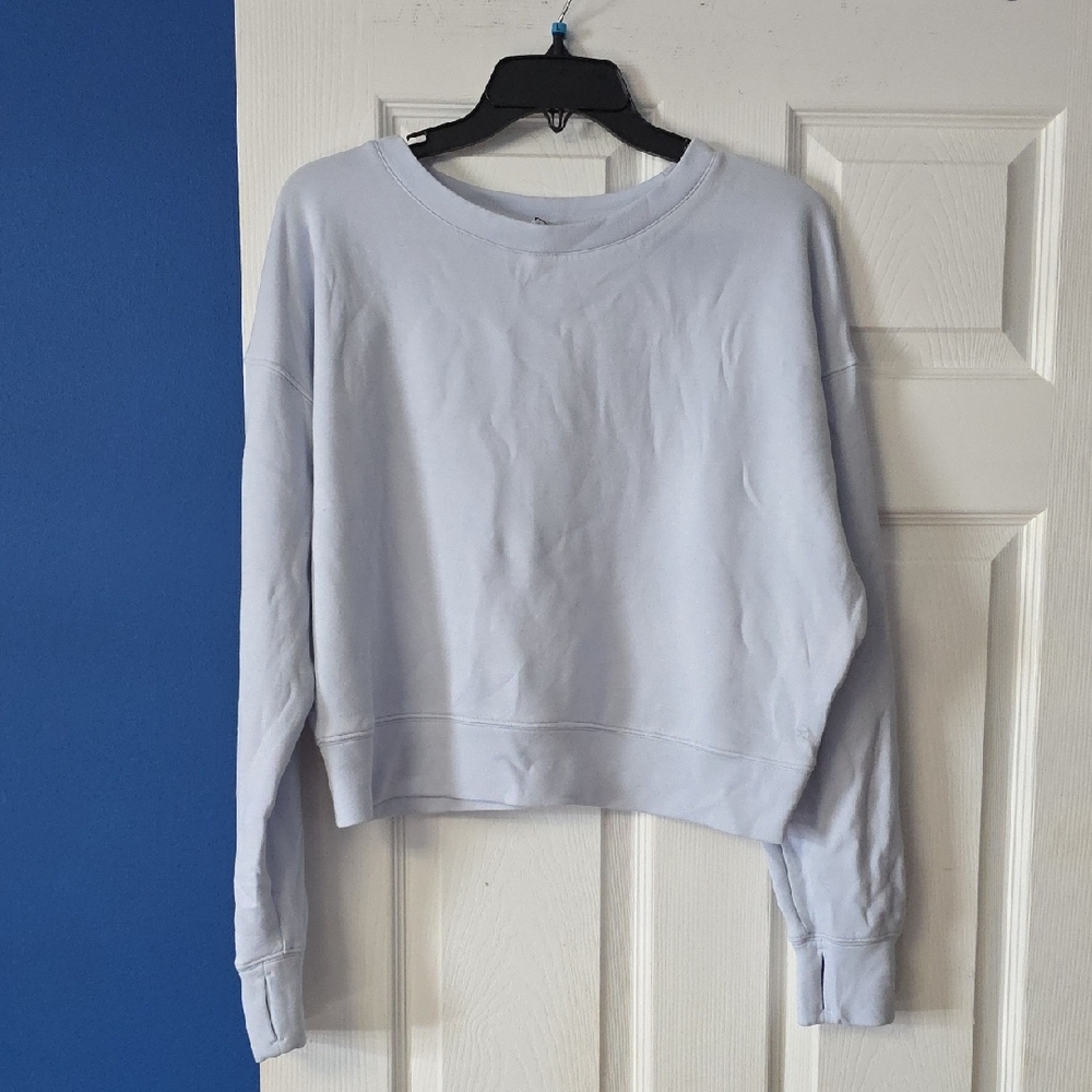 Danskin Super Soft Light Blue Top Nwot
